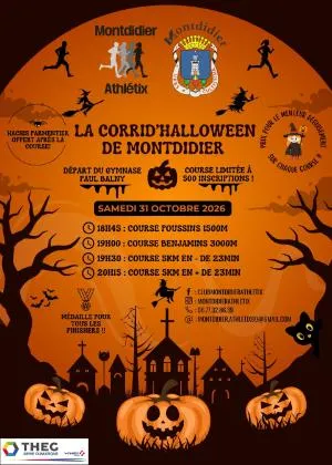 La Corrid&rsquo;Halloween de Montdidier 2026 Guide Inscription Résultats