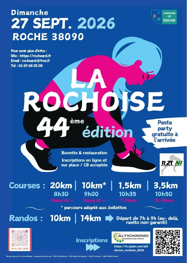 La Rochoise 2026 Guide Inscription Résultats
