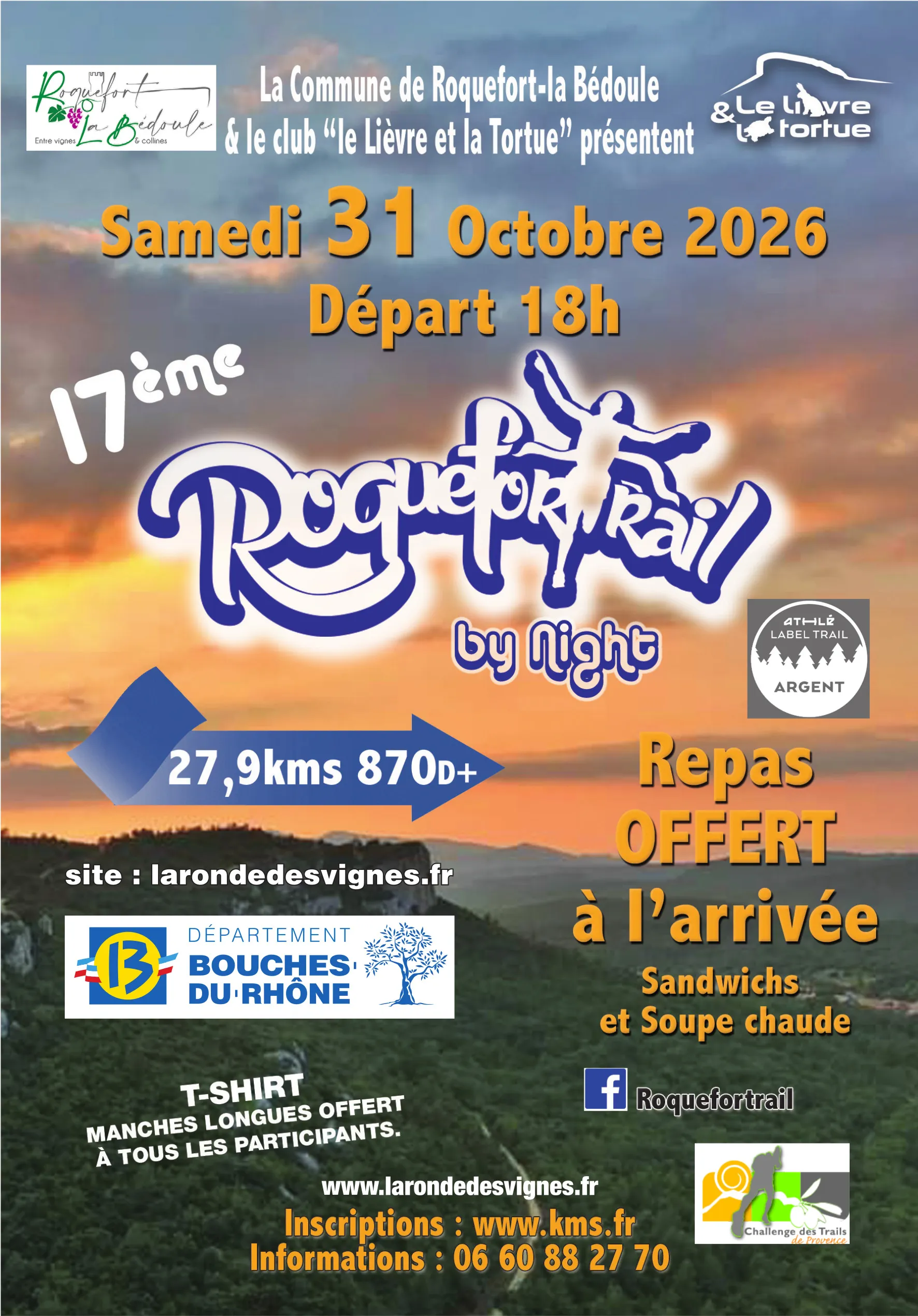 affiche de la course