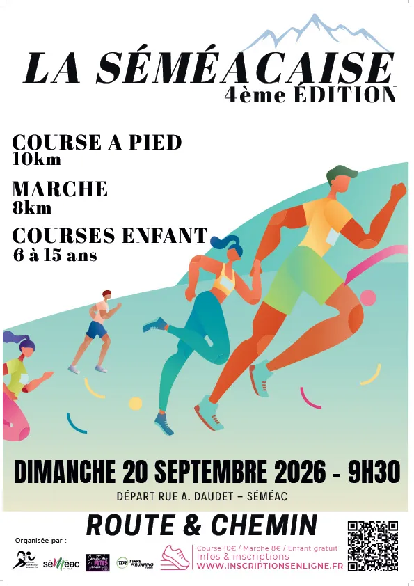 affiche de la course