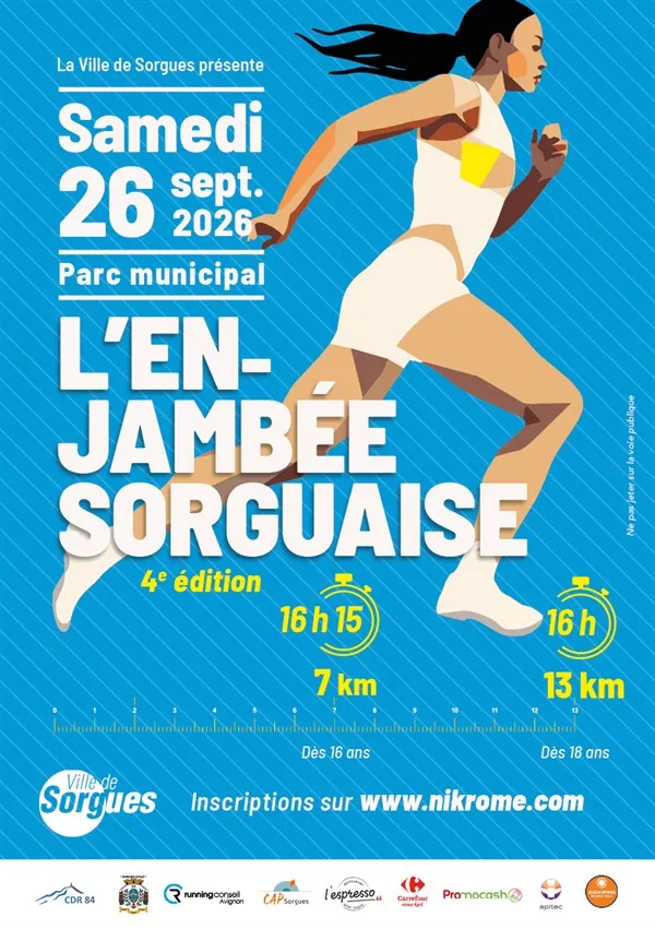 affiche de la course