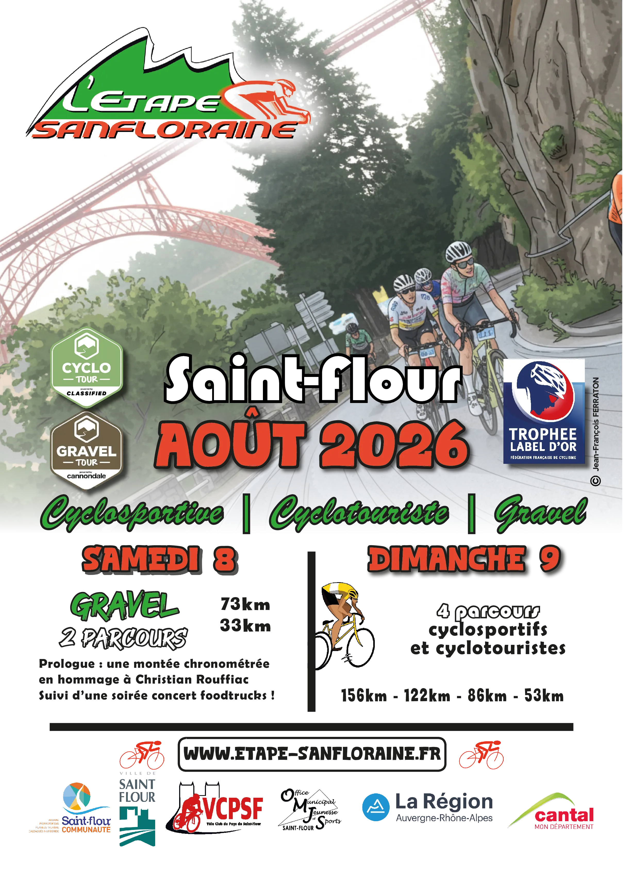 L&rsquo;étape sanfloraine 2026 Guide Inscription Résultats