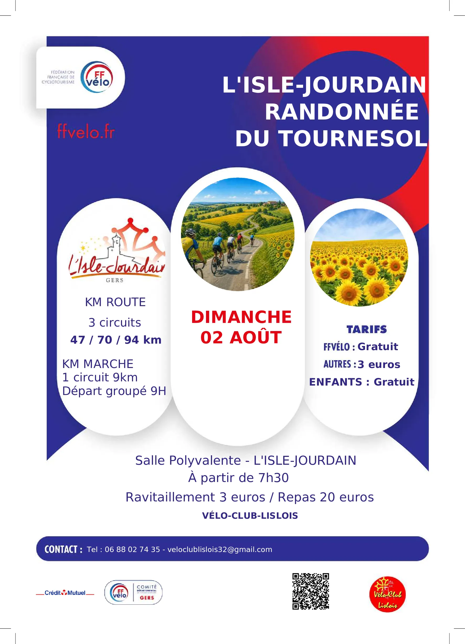 Randonnée du Tournesol 2026 Guide Inscription Résultats