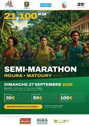 Semi-Marathon Roura Matoury 2026 Inscription Résultats