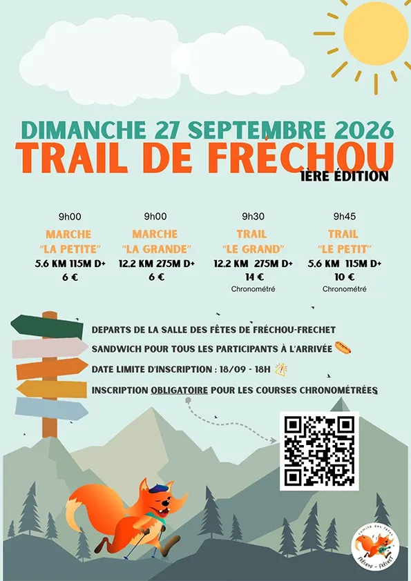 affiche de la course