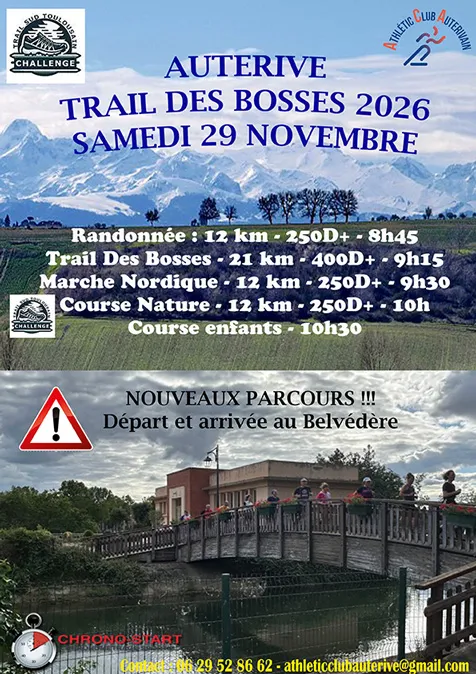 Trail des Bosses – Auterive 2026 Guide Inscription Résultats