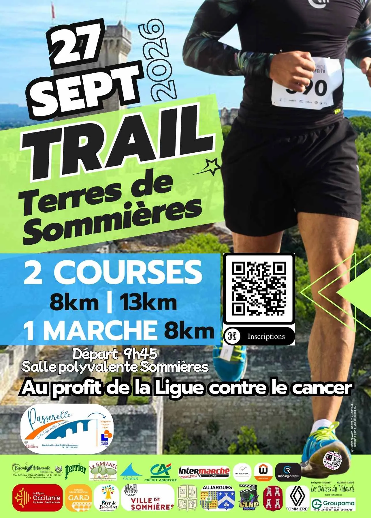 affiche de la course