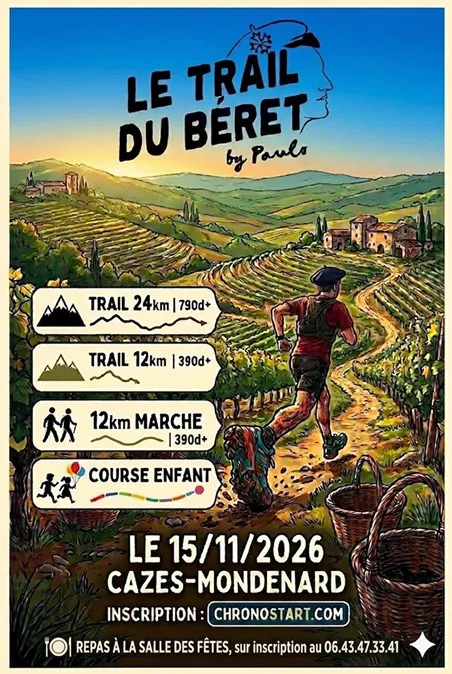 Trail du Béret by Paulo 2026 Guide Inscription Résultats