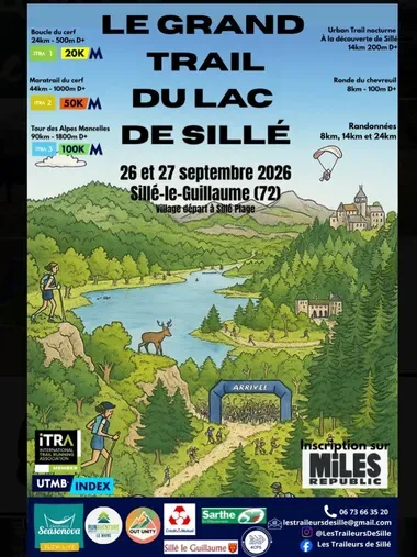 Trail du Lac de Sillé 2026 Guide Inscription Résultats