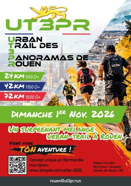 Urban Trail 3 Panoramas de Rouen UTP3R 2026 Guide Inscription Résultats