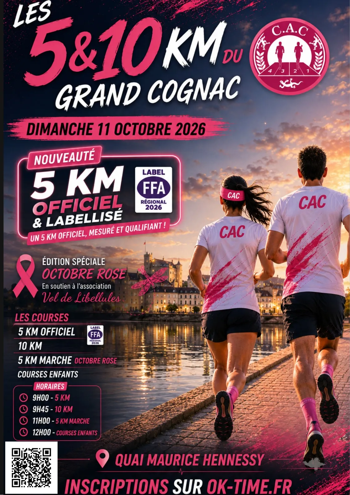 10 km de Cognac 2026 Guide Inscription Résultats