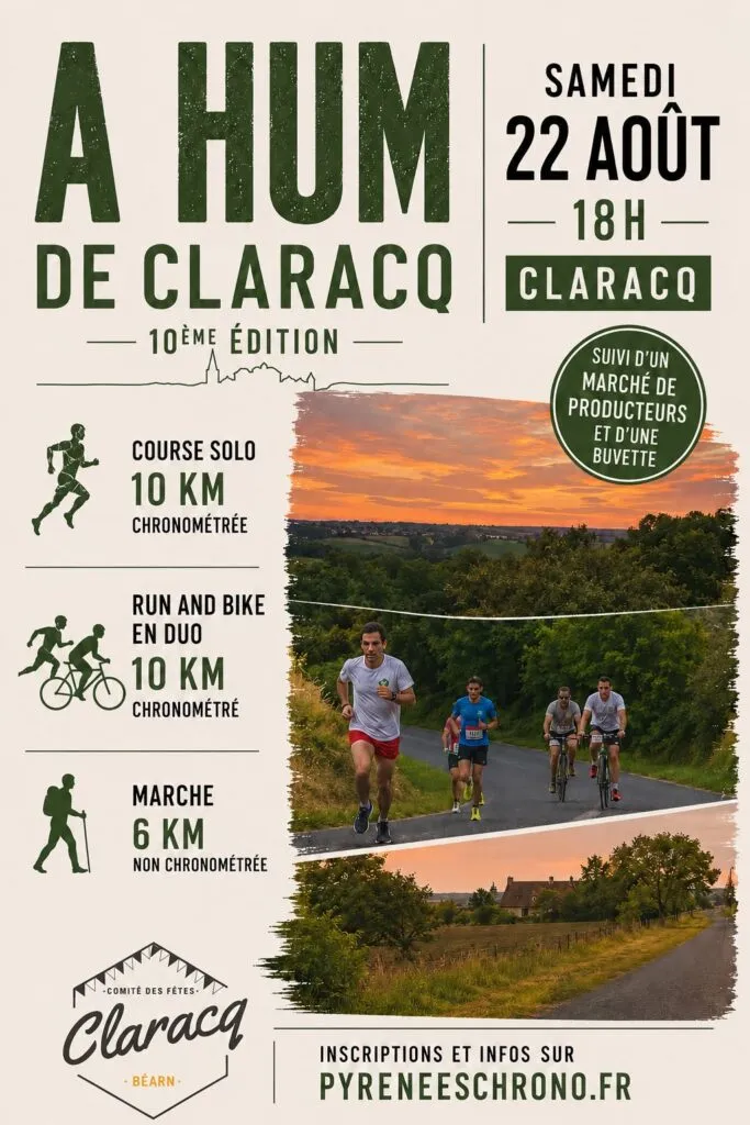 A hum de Claracq 2026 Guide Inscription Résultats
