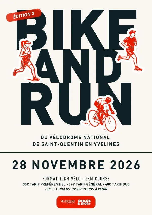 Bike and Run du Vélodrome National 2026 Guide Inscription Résultats
