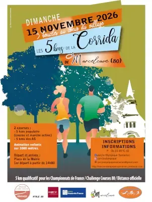 affiche de la course