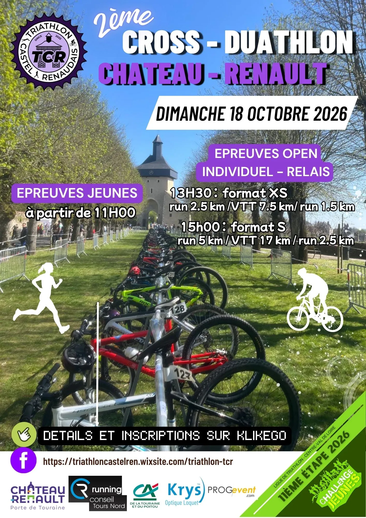 affiche de la course
