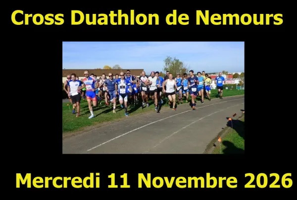 Cross Duathlon de Nemours 2026 Guide Inscription Résultats
