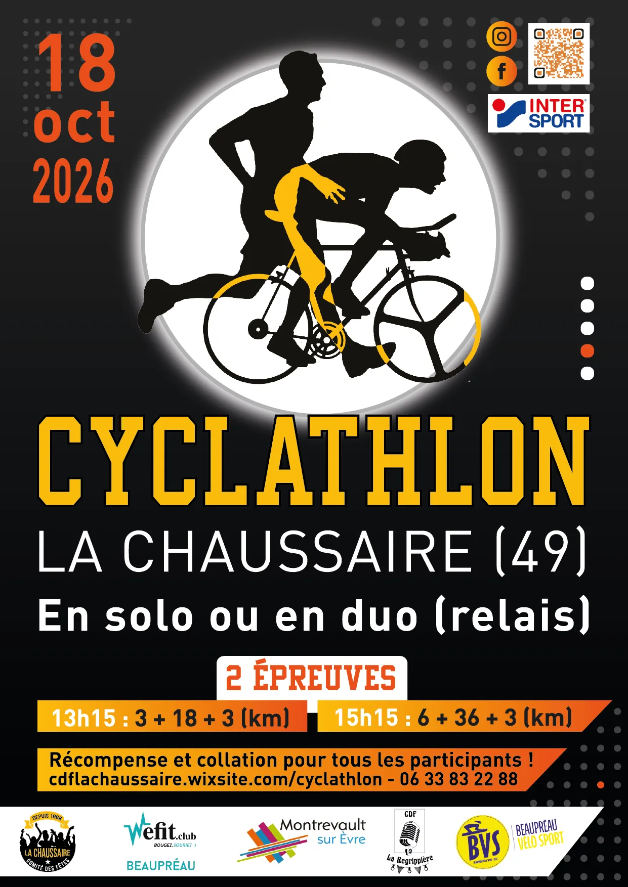 Cyclathlon La Chaussaire 2026 Guide Inscription Résultats