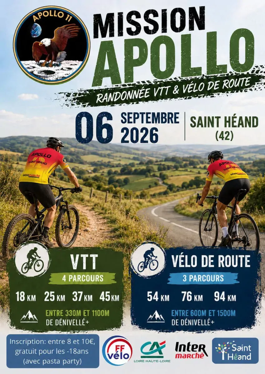 Cyclo Mission Apollo 2026 Guide Inscription Résultats