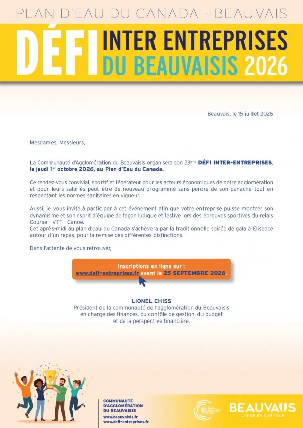 Défi Inter-Entreprises du Beauvaisis 2026 Guide Inscription Résultats