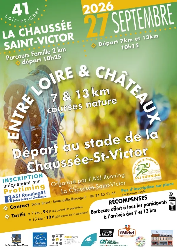Entre Loire et Chateaux 2026 Guide Inscription Résultats