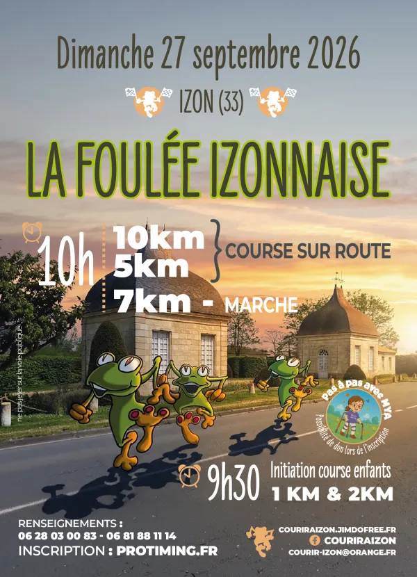 Foulée Izonnaise 2026 Guide Inscription Résultats