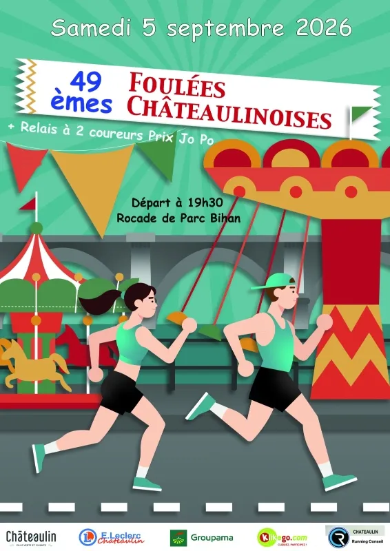 Foulées Châteaulinoises 2026 Guide Inscription Résultats