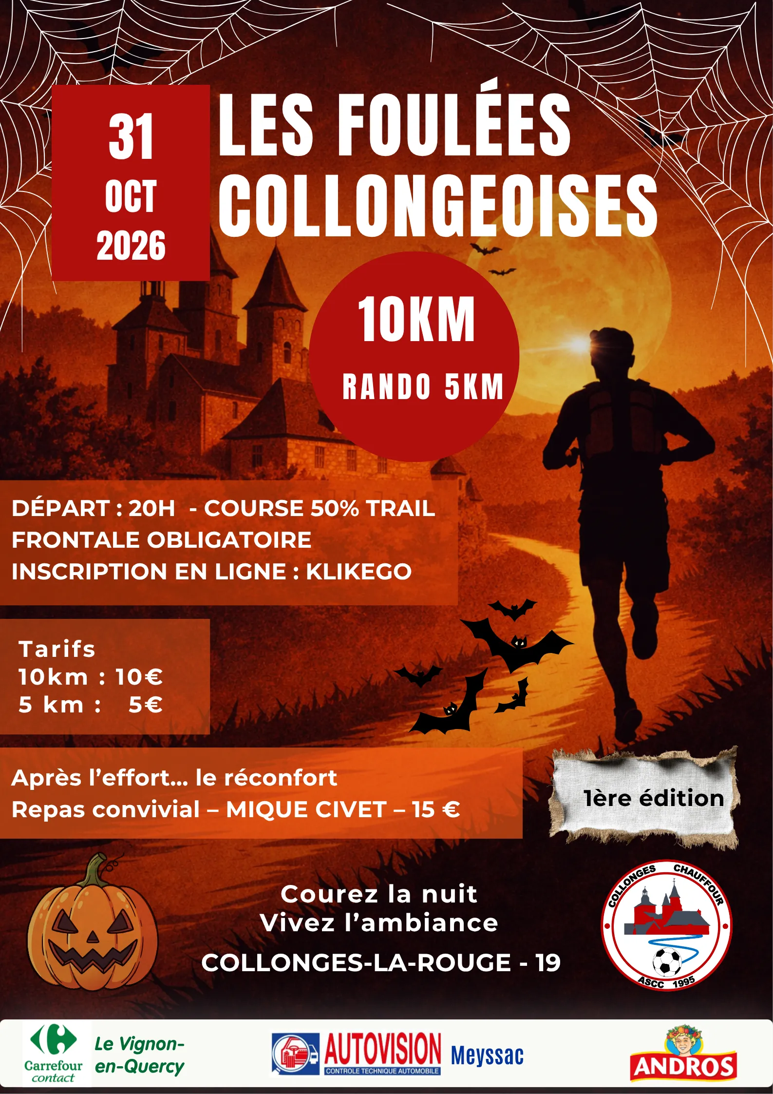Foulées Collongeoises 2026 Guide Inscription Résultats
