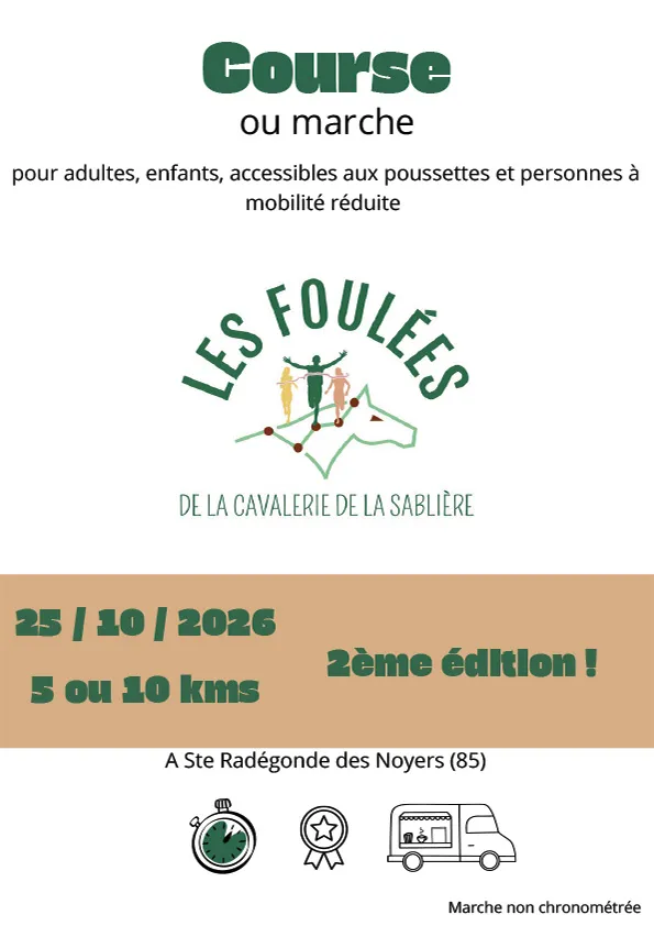 Foulées de la Cavalerie de la Sablière 2026 Guide Inscription Résultats