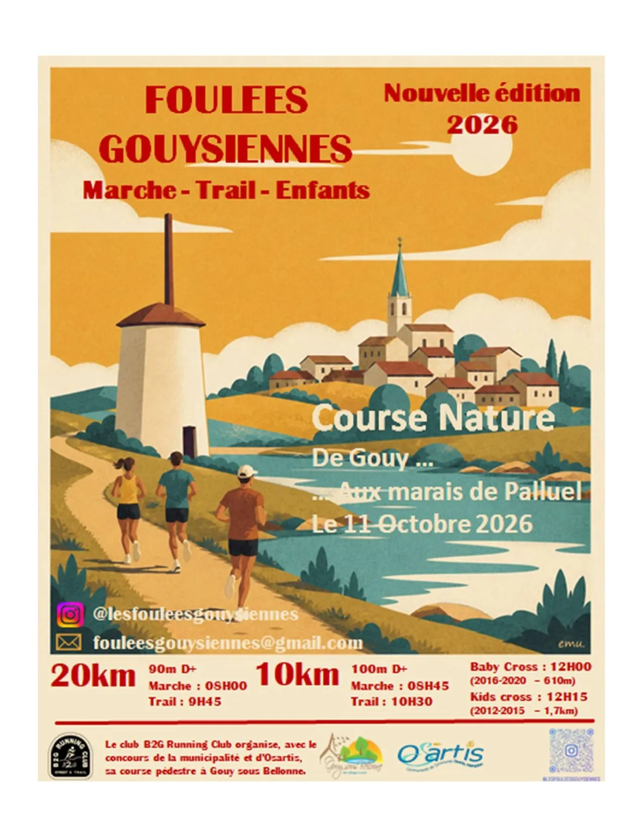 Foulées Gouysiennes 2026 Guide Inscription Résultats