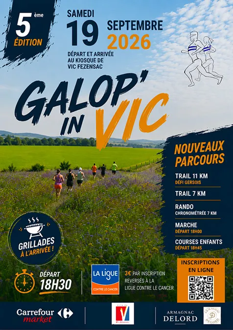 Galop&rsquo;in Vic 2026 Guide Inscription Résultats