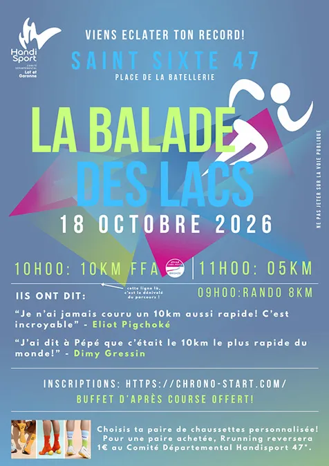 La Balade des Lacs – Saint Sixte 2026 Guide Inscription Résultats