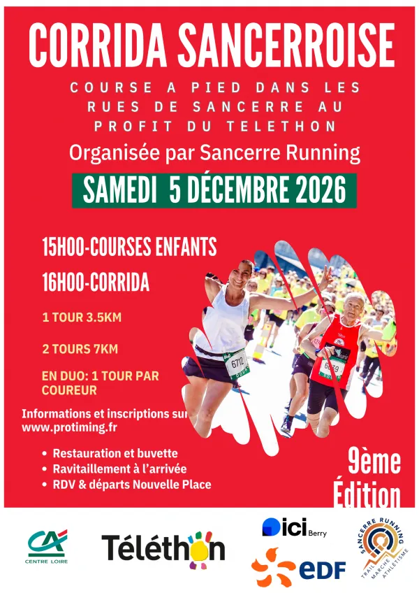 La Corrida Sancerroise 2026 Guide Inscription Résultats