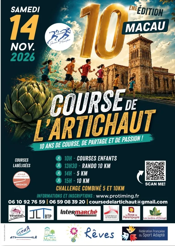 La Course de l&rsquo;Artichaut 2026 Guide Inscription Résultats