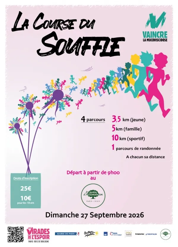 La Course du Souffle de Paris 2026 Guide Inscription Résultats