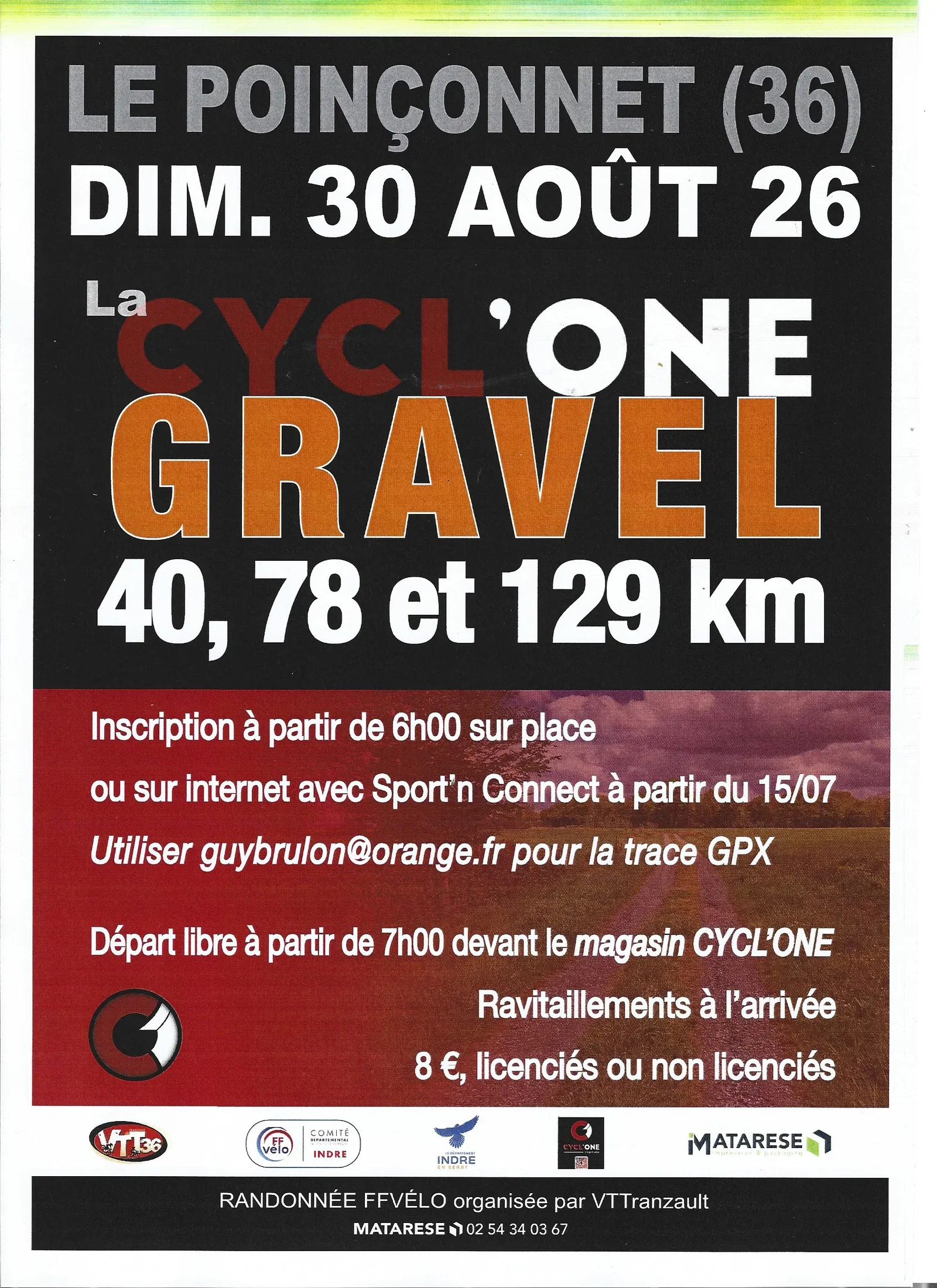 La Cyclone Le Poinçonnet 2026 Guide Inscription Résultats