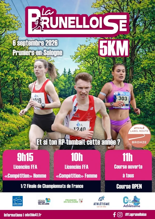 affiche de la course