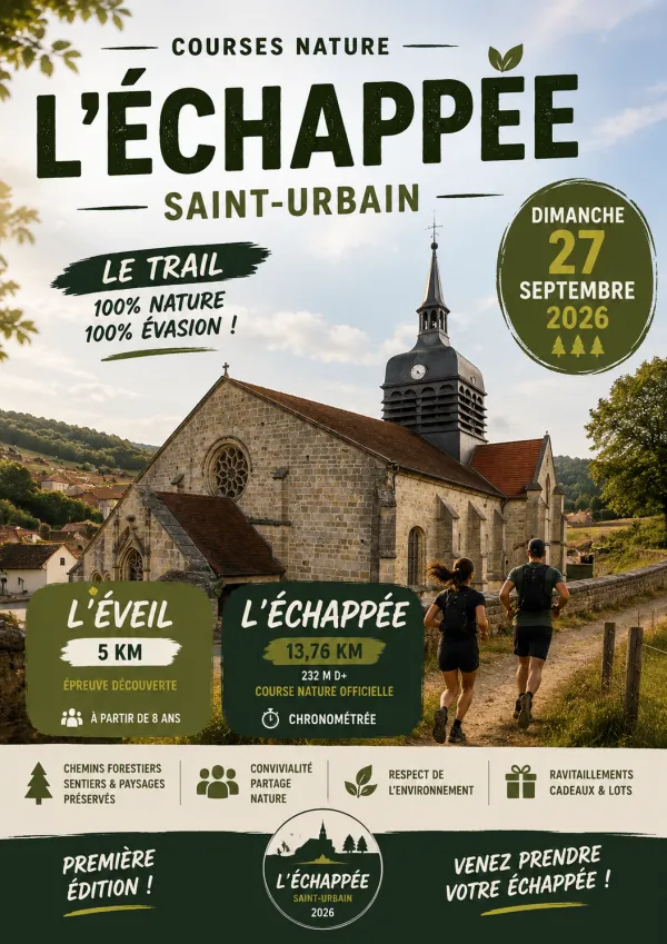 L&rsquo;Echappée de Saint-Urbain 2026 Guide Inscription Résultats