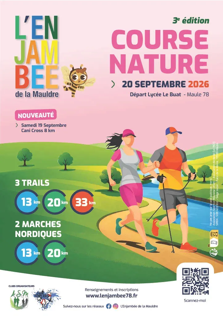 L&rsquo;Enjambée de la Mauldre 2026 Guide Inscription Résultats