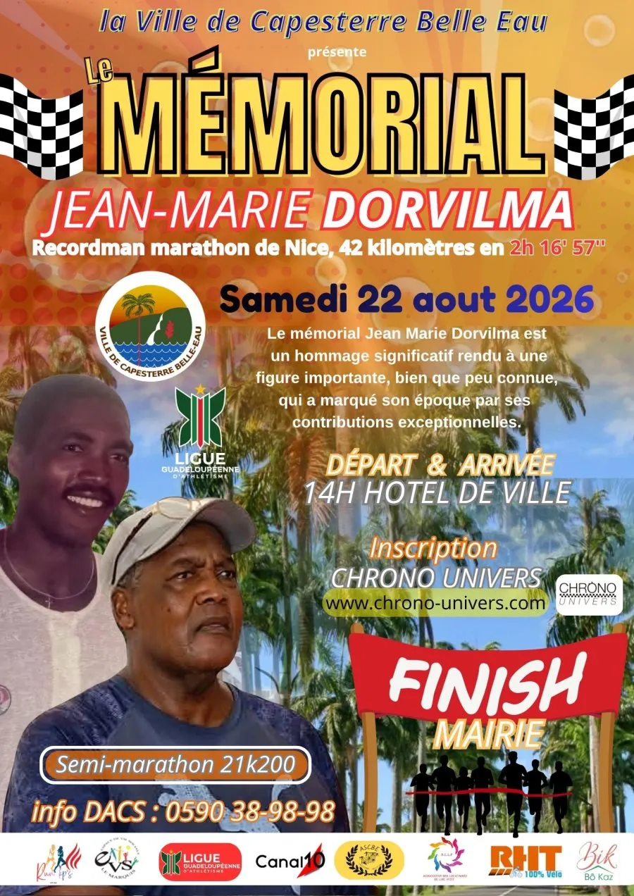 Mémorial Jean-Marie Dorvilma 2026 Guide Inscription Résultats