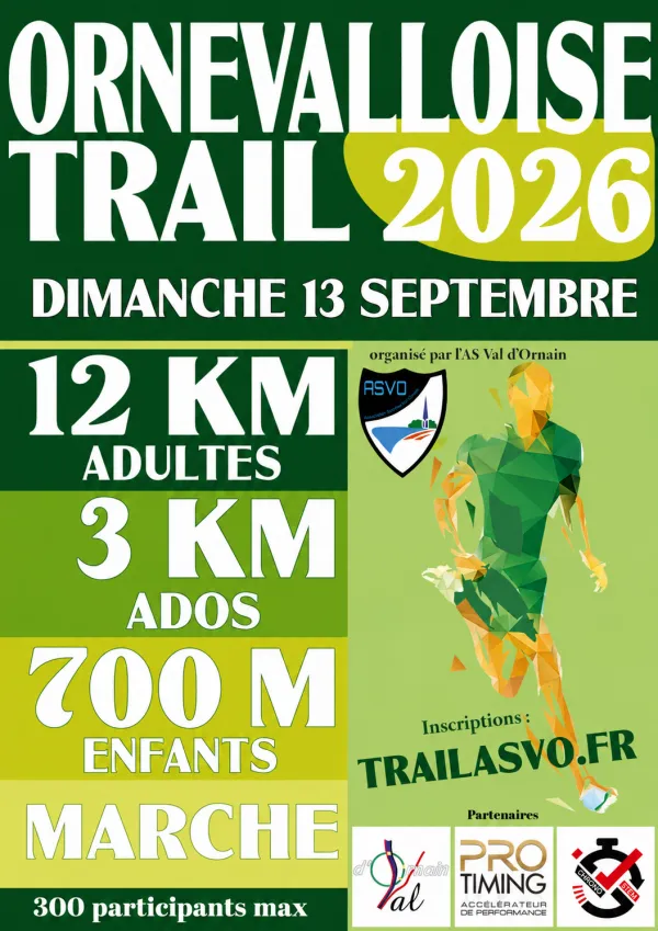 Ornevalloise Trail 2026 Guide Inscription Résultats