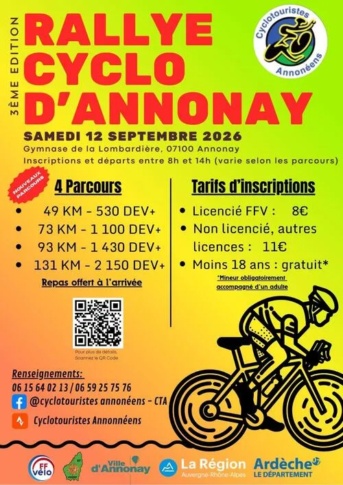Rallye d&rsquo;Annonay 2026 Guide Inscription Résultats