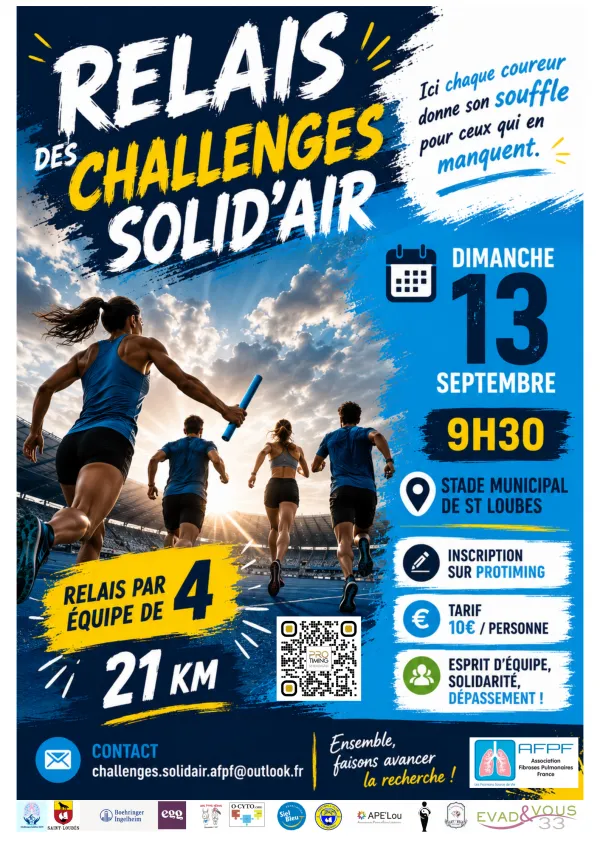 Relais des Challenges Solid&rsquo;air 2026 Guide Inscription Résultats