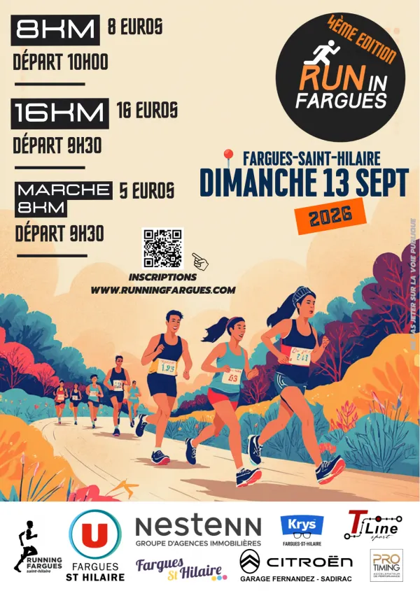 Run in Fargues 2026 Guide Inscription Résultats