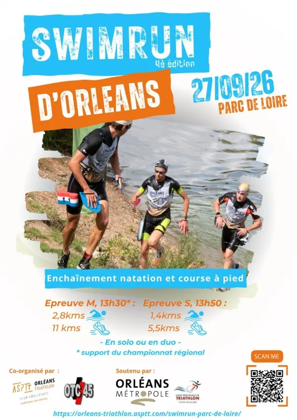 SwimRun d&rsquo;Orléans 2026 Guide Inscription Résultats