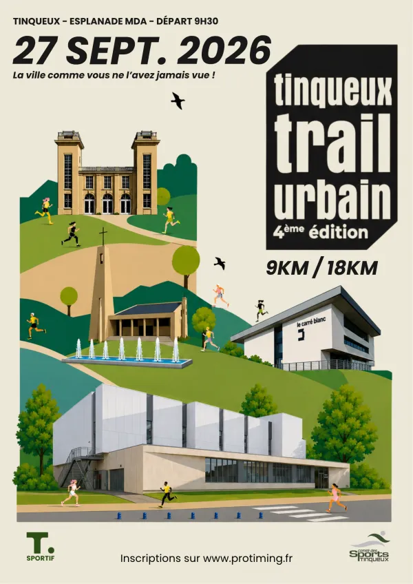 Tinqueux trail urbain 2026 Guide Inscription Résultats