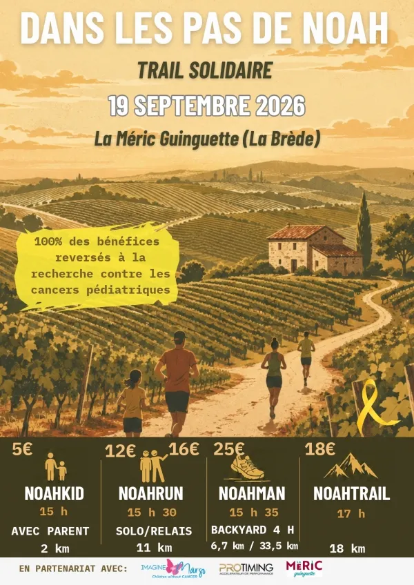 Trail Dans les pas de Noah 2026 Guide Inscription Résultats