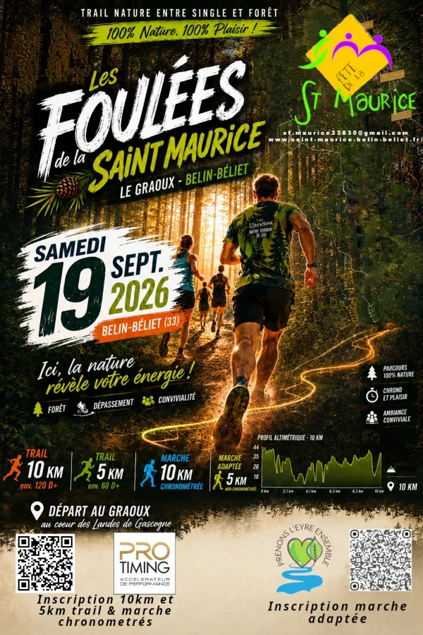 Trail de Belin Béliet 2026 Guide Inscription Résultats