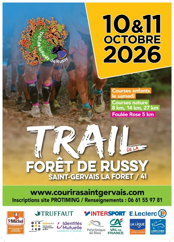 Trail de la Forêt de Russy – Foulées Gervaisiennes 2026 Guide Inscription Résultats