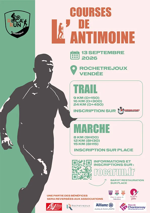 affiche de la course