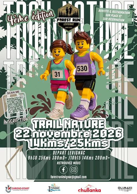 Trail de Lévignac 2026 Guide Inscription Résultats